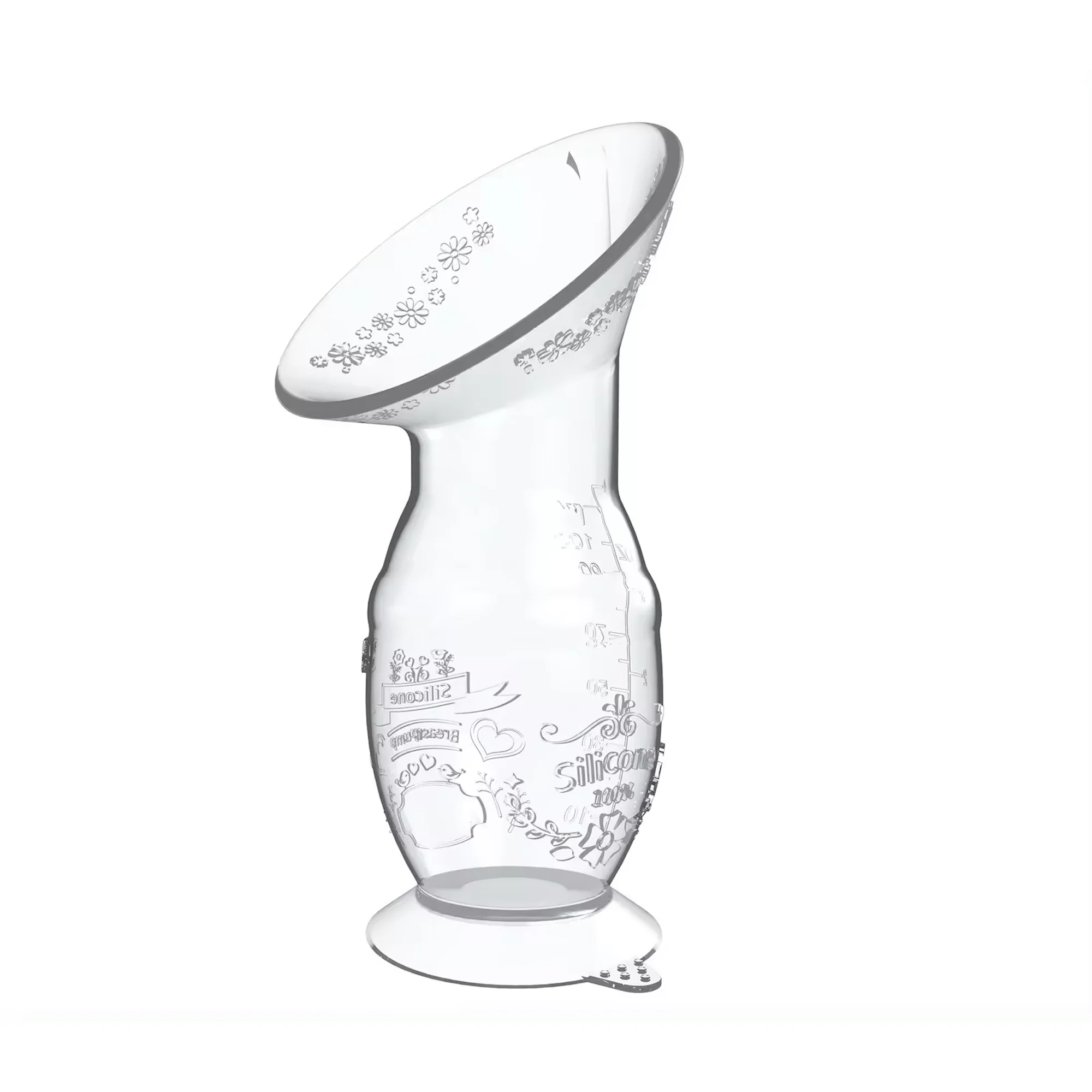 Luxe Silicone Breast Pump for Breastfeeding Moms – 100ml, BPA-Free, Wide Mouth Design