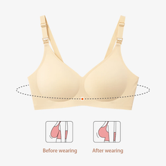 Luxury Comfort Nursing Bra - Adjustable Support for Maternity & Beyond